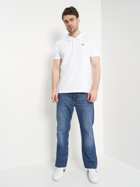 Поло довге чоловіче Levi's 35883-0003 L White (5400970031540) - зображення 3