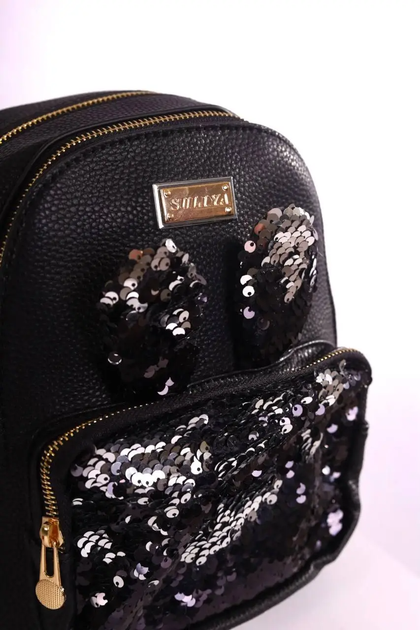 Женский No Brand 7-172 рюкзак черный - изображение 3