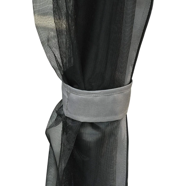 Качеля садова з москитною сіткою Bonro JD3060 сіра (80000025) - зображення 5