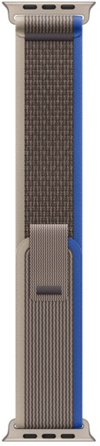 Smartwatch Apple Watch Ultra GPS + Cellular 49mm Titanium Case with Blue/Gray Trail Loop - S/M (MNHL3) - obraz 5