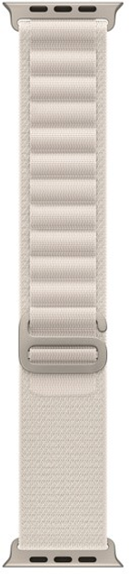 Смарт-годинник Apple Watch Ultra GPS + Cellular 49mm Titanium Case with Starlight Alpine Loop - Small (MQFQ3) - зображення 5