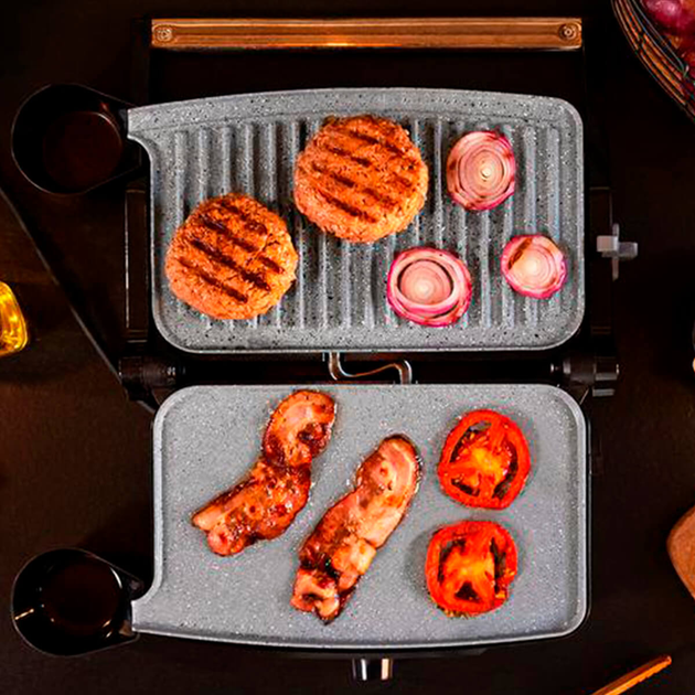 Гриль CECOTEC Rock'nGrill 1500 Stone Ceramic Mix&Grill CCTC-03194 - зображення 13