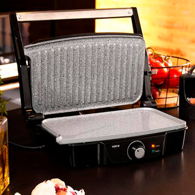 Гриль CECOTEC Rock'nGrill 1500 Stone Ceramic Mix&Grill CCTC-03194 - зображення 15