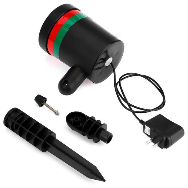 Новогодний мощный лазерный яркий проектор Star Shower Laser Light для дома или квартиры - Фото 6 Новогодний мощный лазерный яркий проектор Star Shower Laser Light для дома или квартиры - изображение 6