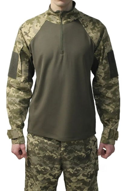 Рубашка тактическая военная ВСУ армейская Пиксель размер 50 - изображение 1