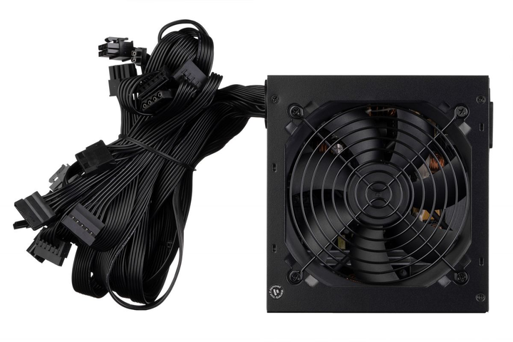 Блок живлення 2E GAMING SOLID POWER (600W), >85%, 80+ Bronze, 120mm, 1xMB 24pin(20+4), 1xCPU 8pin(4+4), 3xMolex, 6xSATA, 4xPCIe 8pin(6+2) - изображение 4