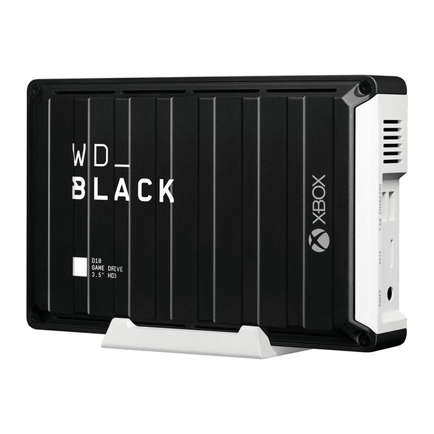 Внешний жесткий диск 3.5" USB 12TB Black D10 Game Drive for Xbox One ...