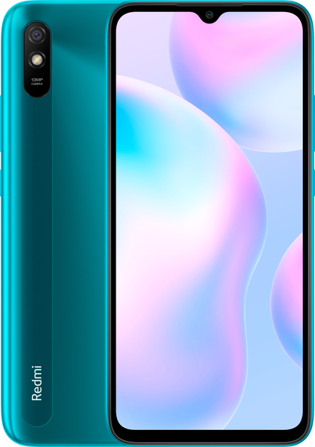 Smartfon Xiaomi Redmi 9A 2/32GB Aurora Green - obraz 1