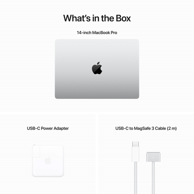 Ноутбук Apple MacBook Pro 14" M2 Pro 512GB 2023 (MPHH3ZE/A) Silver - зображення 5
