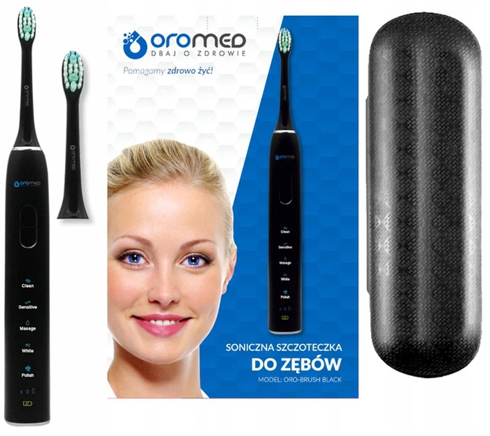 Електрична зубна щітка Oromed ORO BRUSH BLACK - зображення 3