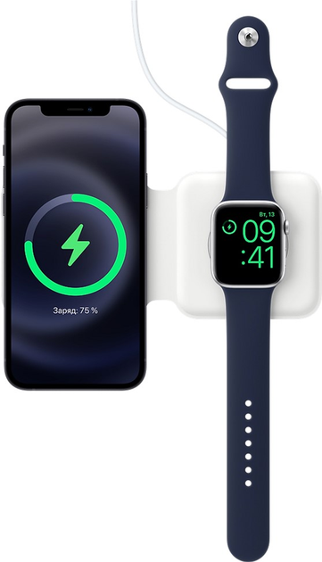 Rozetka.pl | Podwójna ładowarka Apple MagSafe Duo Charger biała (MHXF3) –  kupuj z dostawą na terenie Polski