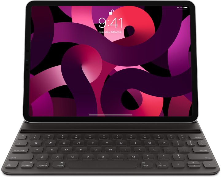Обкладинка-клавіатура Apple Smart Keyboard Folio для Apple iPad Pro 11 (3rd gen) US English Black (MXNK2LB/A) - зображення 2