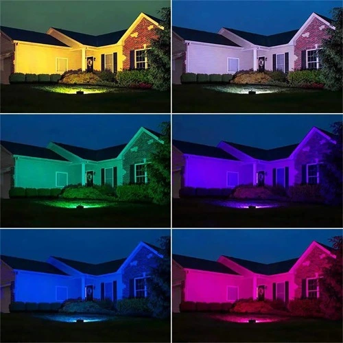Прожектор світлодіодний RGB LED вуличний, 15Вт 1200лм 220В - зображення 4
