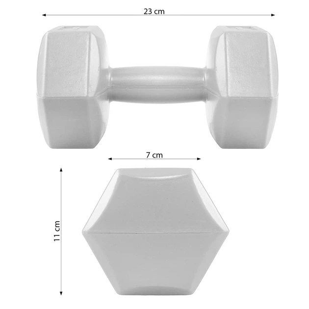 Гантели Springos Hex 2 x 3 кг FA1034 - изображение 3