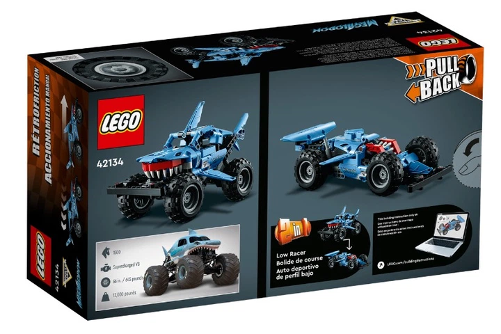 Конструктор Lego Technic Monster Jam Megalodon 260 деталей (42134) - изображение 2