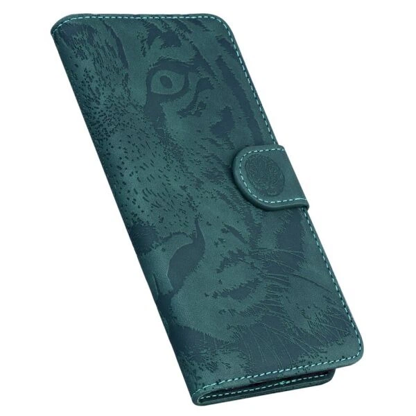 Чохол-книжка Deexe Tiger для Motorola Moto G05 / Moto E15 - Green - зображення 4