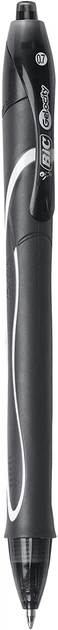 Набір гелевих ручок BIC Gel-Ocity Quick Dry, Чорний 0.7 мм 12 шт автоматичні (RGLCG11-BLK) (B01MSBOBM7) - Фото 3 Набір гелевих ручок BIC Gel-Ocity Quick Dry, Чорний 0.7 мм 12 шт автоматичні (RGLCG11-BLK) (B01MSBOBM7) - зображення 3