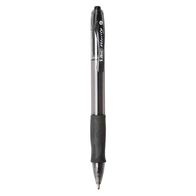 Ручка автоматична BIC Atlantis Velocity Bold (VLGB361-BLK) - Фото 3 Ручка автоматична BIC Atlantis Velocity Bold (VLGB361-BLK) - зображення 3