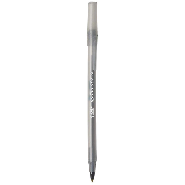 Набір кулькових ручок 60 шт BIC Round Stic Xtra Life Чорна масляна (GSM609-Blk) (B0012YVGOW) - Фото 4 Набір кулькових ручок 60 шт BIC Round Stic Xtra Life Чорна масляна (GSM609-Blk) (B0012YVGOW) - изображение 4