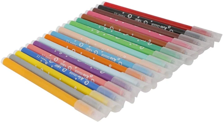 Набір змиваючих фломастерів BIC Kids Kid Couleur 18 шт. (937508) (B002047E7Q) - Фото 2 Набір змиваючих фломастерів BIC Kids Kid Couleur 18 шт. (937508) (B002047E7Q) - зображення 2