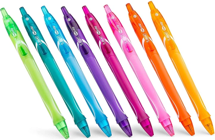 Набор цветных гелевых ручек BIC Gel-Ocity Quick Dry 0.7 мм, 16 шт (‎RGLCGA16-AST) - изображение 2