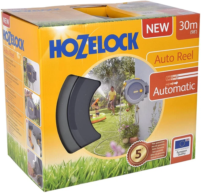 Катушка для шланга автоматическая AutoReel 2403 30 м + 2 м с шлангом Hozelock - изображение 6