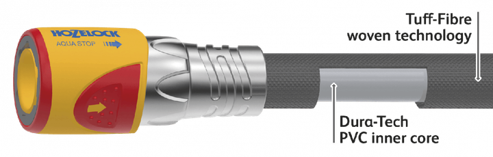 Шланг гибридный Hozelock 8125 Tuffhoze 25 м - изображение 3