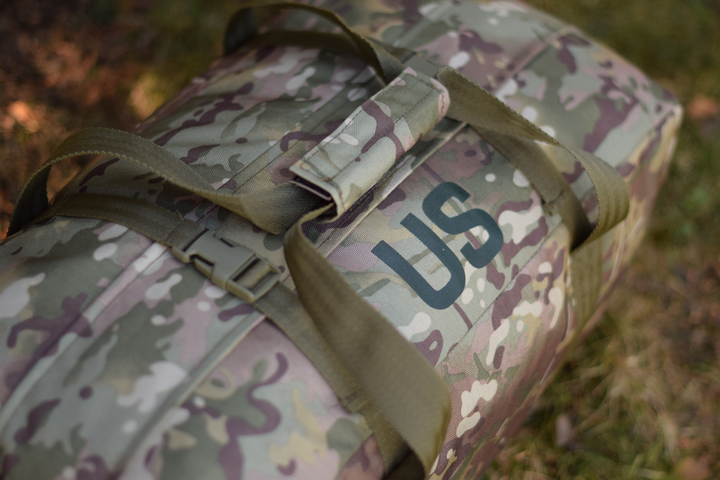 Сумка тактична баул US 65 л військова армійська сумка баул колір мультикам для передислокації ЗСУ - зображення 2