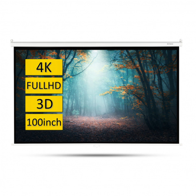 Экран для проектора Overmax Semi Automatic Screen 100 – фото, отзывы ...