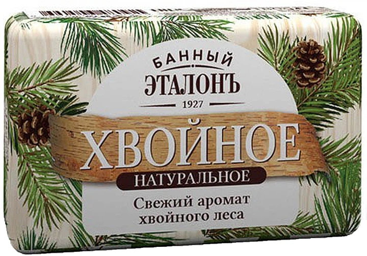 Туалетное мыло "Хвойное" Банный Эталон 150g (150g, 180g) (811375-961964 ...