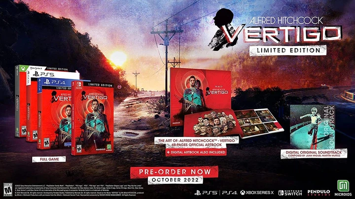 Alfred Hitchcock Vertigo Limited Edition (PS4) - Фото 2 Alfred Hitchcock Vertigo Limited Edition (PS4) - изображение 2