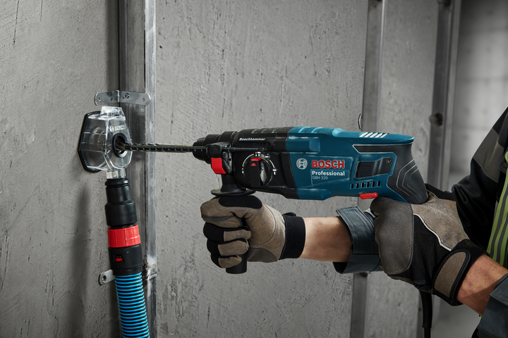 Перфоратор сетевой Bosch Professional GBH 220, 720 Вт, 2дж, 4800 уд.мин, чемодан (06112A6020) - изображение 14