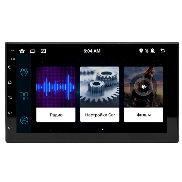 Магнитола 2 DIN Lesko 7003А 7" 2+32 ГБ GPS Bluetooth Wi Fi Android 13 - изображение 2