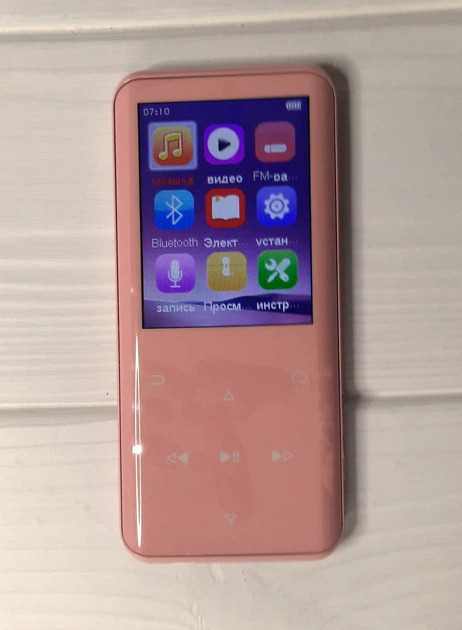 MP3 Плеєр RuiZu D25 8Gb Bluetooth Original Рожевий - зображення 2