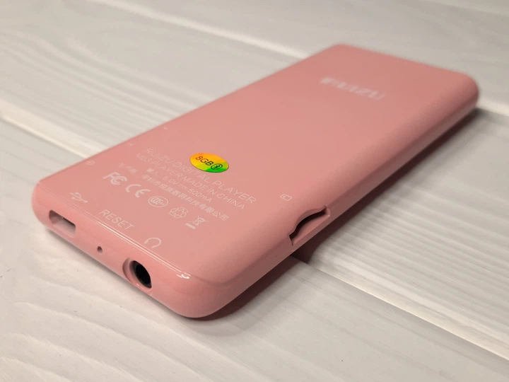 MP3 Плеєр RuiZu D25 8Gb Bluetooth Original Рожевий - зображення 4