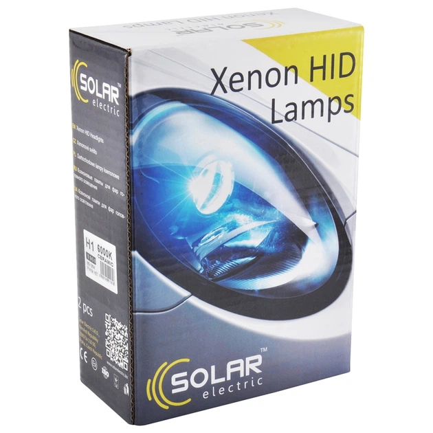 Ксеноновая лампа Solar H1 CERAMIC 6000K 85V 35W KET 2шт 1161 - изображение 3