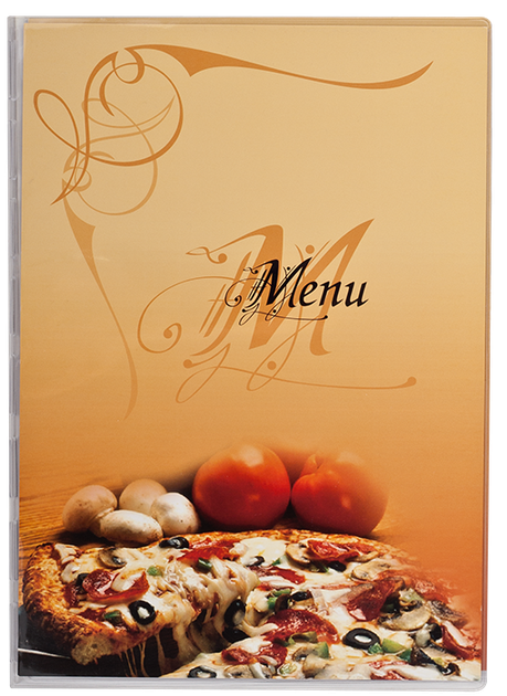 Папка Меню Panta Plast Pizza А4 PVC три сторони прозора (0309-0046-99) - зображення 2