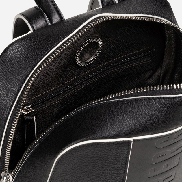 Plecak damski skórzany Bikkembergs Ivy BKZA00078M Czarny (8052579032618) - obraz 3