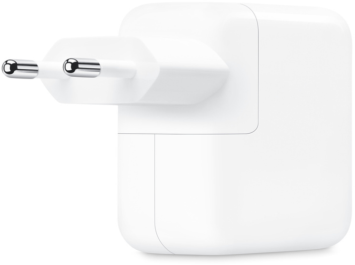 Мережевий зарядний пристрій Apple 35W Dual USB-C Port Power Adapter, Model А2676 (MNWP3) - зображення 2