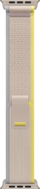 Pasek Apple Trail Loop do Apple Watch 49mm M/L Yellow/Beige (MQEH3) - obraz 1