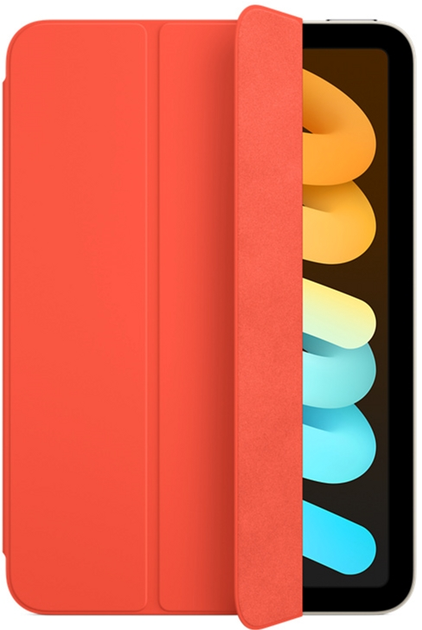 Обкладинка Apple Smart Folio для Apple iPad mini 6th Gen Electric Orange (MM6J3) - зображення 2