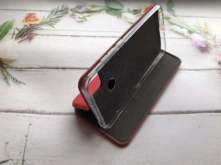 Чохол-книжка для Xiaomi Redmi 9C Червоний - Фото 5 Чохол-книжка для Xiaomi Redmi 9C Червоний - зображення 5