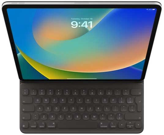 Обкладинка-клавіатура Apple Smart Keyboard Folio для Apple iPad Pro 12.9" 2020/2022 International English Black (MXNL2Z/A) - зображення 1