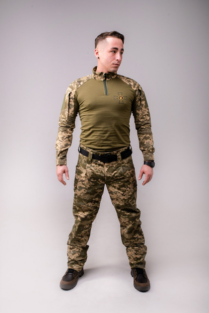 Комплект рубашка убакс и тактические брюки GorLin 58 (Бр22-Т44) - изображение 1