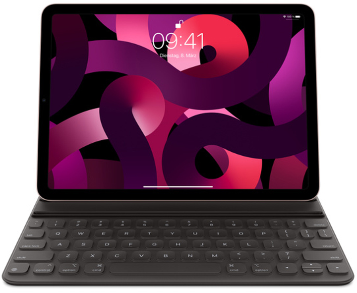 Etui Apple Smart Keyboard Folio do Apple iPad Pro 11 (3. generacji), niemieckie, czarne (MXNK2D/A) - obraz 2