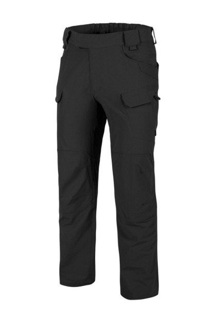 Штаны (Уличные) OTP (Outdoor Tactical Pants) - Versastretch Helikon-Tex Black M Тактические мужские - изображение 1