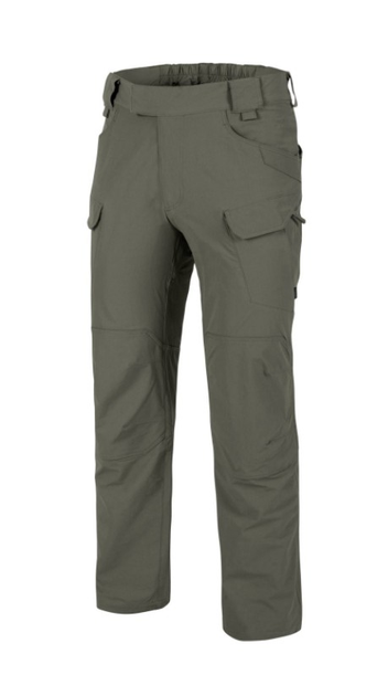 Штаны (Уличные) OTP (Outdoor Tactical Pants) - Versastretch Lite Helikon-Tex Taiga Green XL Тактические мужские - изображение 1