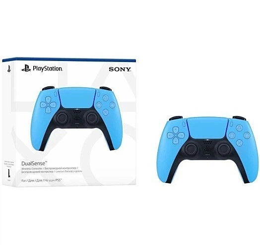 Комплект Геймпад Бездротовий Контролер Sony PlayStation (PS5) DualSense Ice Blue + Зарядна станція Тримач для Геймпада Sony DualSense Charging Station - зображення 8