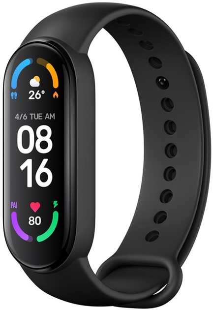 Smartband Xiaomi Mi Smart Band 6 Black (BHR4951GL) - obraz 2