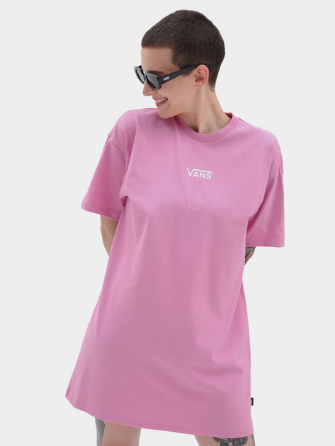Акція на Сукня-футболка міні літня жіноча Vans VN0A4RU2BLH1 XS Фіолетова від Rozetka